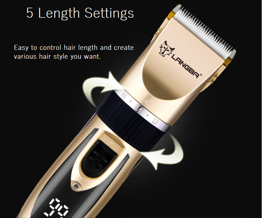 D88 batteridrevet kjæledyrpleieklipper