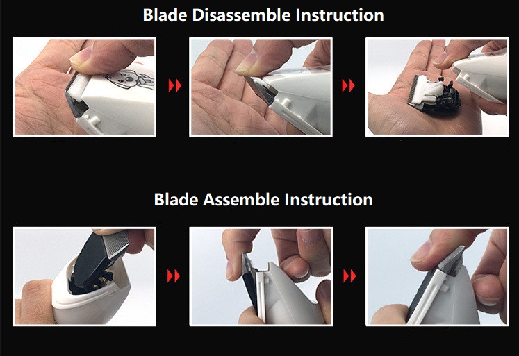 P56 trådløs kjæledyrklipper