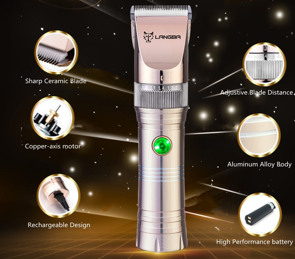 P63 trådløs kjæledyrklipper