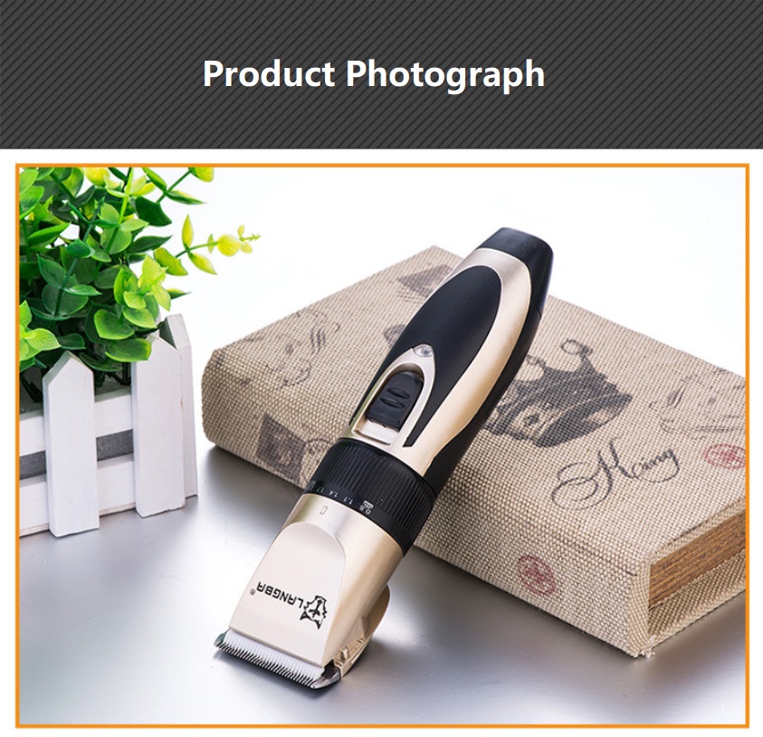 LANGBA AB60 batteridrevet kjæledyrklipper