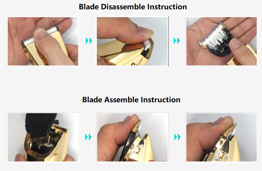 LANGBA AB60 batteridrevet kjæledyrklipper